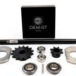 OEM-GT Go Kart Jackshaft Kit 5/8" X 12" Brand New-0