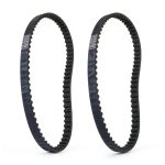 TSHOU Timing Belt for EZGO 1991-2008 4‑Cycle – 2 Pack Rubber Belt-0