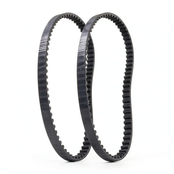 TSHOU Timing Belt for EZGO 1991-2008 4‑Cycle – 2 Pack Rubber Belt-2