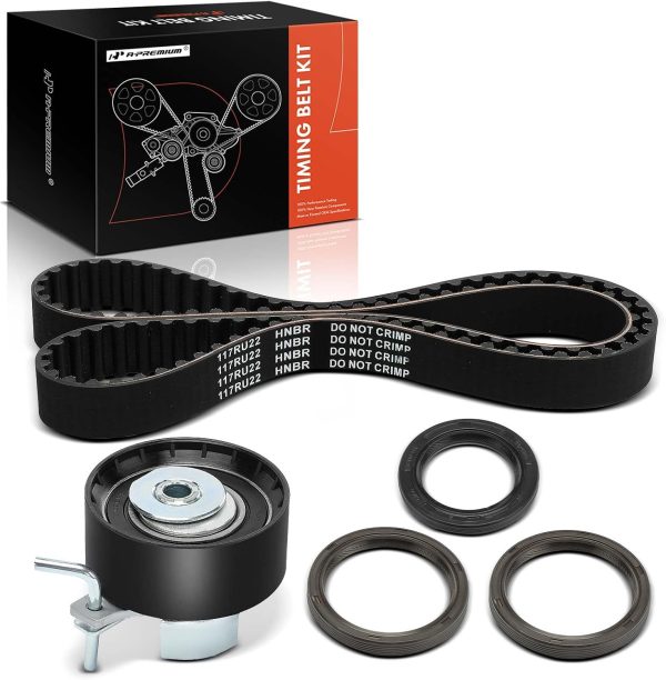 A-Premium Timing Belt Kit for Ford Fiesta 2011-2019 with Tensioner-0