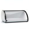 Stainless Steel Bread Box by HOME IT – 16.5×10×8 inch Flip Top-4