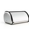 Stainless Steel Bread Box by HOME IT – 16.5×10×8 inch Flip Top-3
