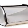 Stainless Steel Bread Box by HOME IT – 16.5×10×8 inch Flip Top-0
