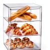 Pastry Display Case Bread Box 4 Layer Adjustable Capacity by MEI NIAN-4