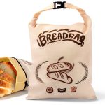 Beeswax Bread Bag Large Sourdough Storage FONDFRAMORY Beige 2 Pack-0