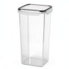 Tiawudi 2 Pack Bread Box, Plastic Bread Container, Bread Storage for Kitchen Counter, Bread Keeper with Airtight Lid, Tall Bread Saver, Sandwich Bread Holder, 5.6 Qt / 5.3L Each-1