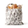 OHIYO Reusable Beeswax Bread Bags for Freezer & Refrigerator, 17"×13" Natural Beeswax-Lined Cotton Storage Bags Airtight Freshness Keeper for Homemade, Bakery Essentials (2 Pack)-4