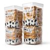 Tiawudi 2 Pack Bread Box, Plastic Bread Container, Bread Storage for Kitchen Counter, Bread Keeper with Airtight Lid, Tall Bread Saver, Sandwich Bread Holder, 5.6 Qt / 5.3L Each-4